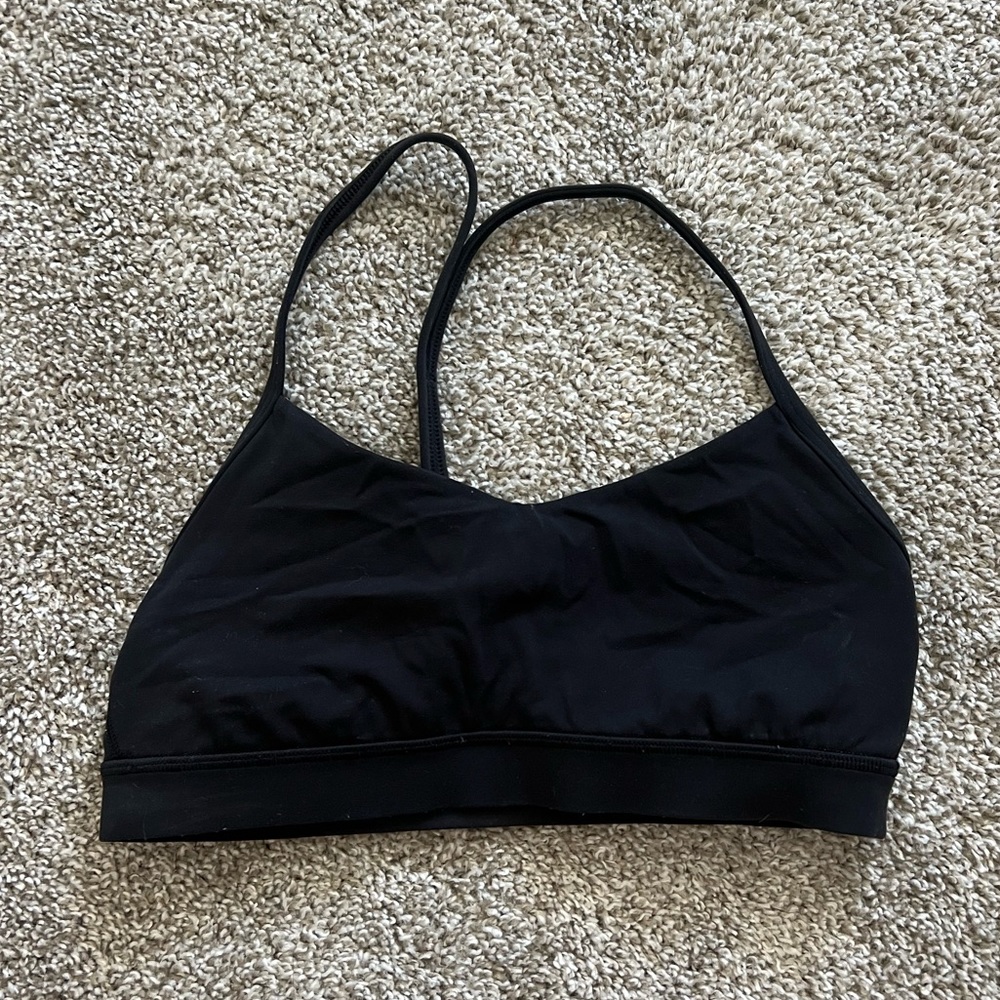 Lululemon Flow Y Bra in Black